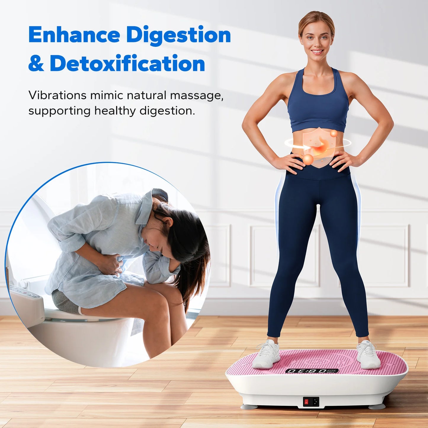 Merach Vibration Plate – Full-Body Lymphatic Workout