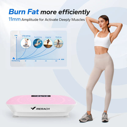 Merach Vibration Plate – Full-Body Lymphatic Workout